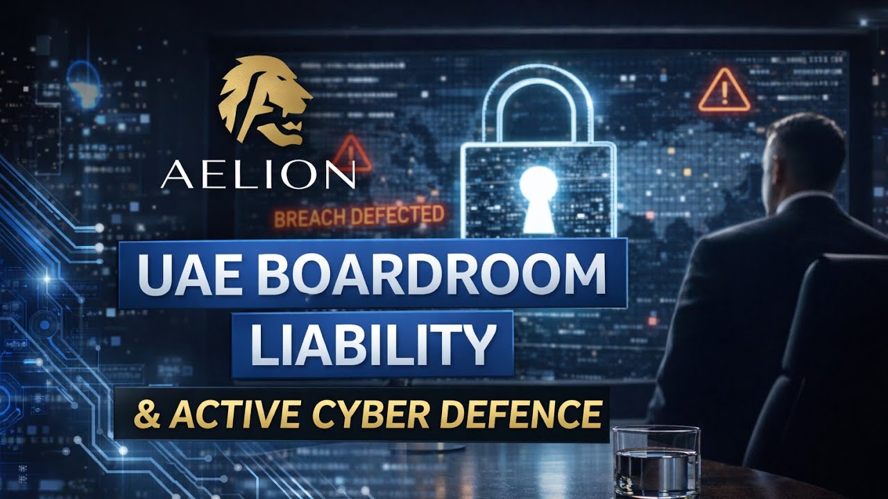 UAE Boardroom Liability and Active Cyber Defence