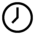 Outlined calendar icon